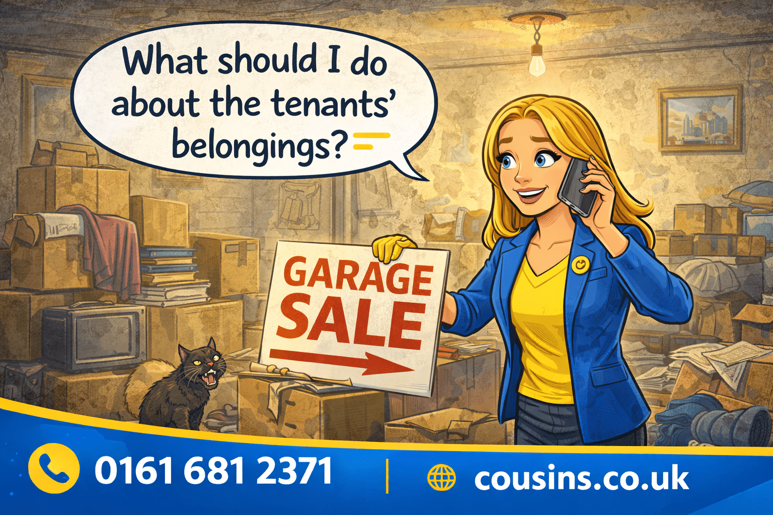 abandoned tenant belongings disposal landlord rights UK